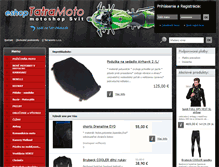 Tablet Screenshot of eshop.tatramoto.sk
